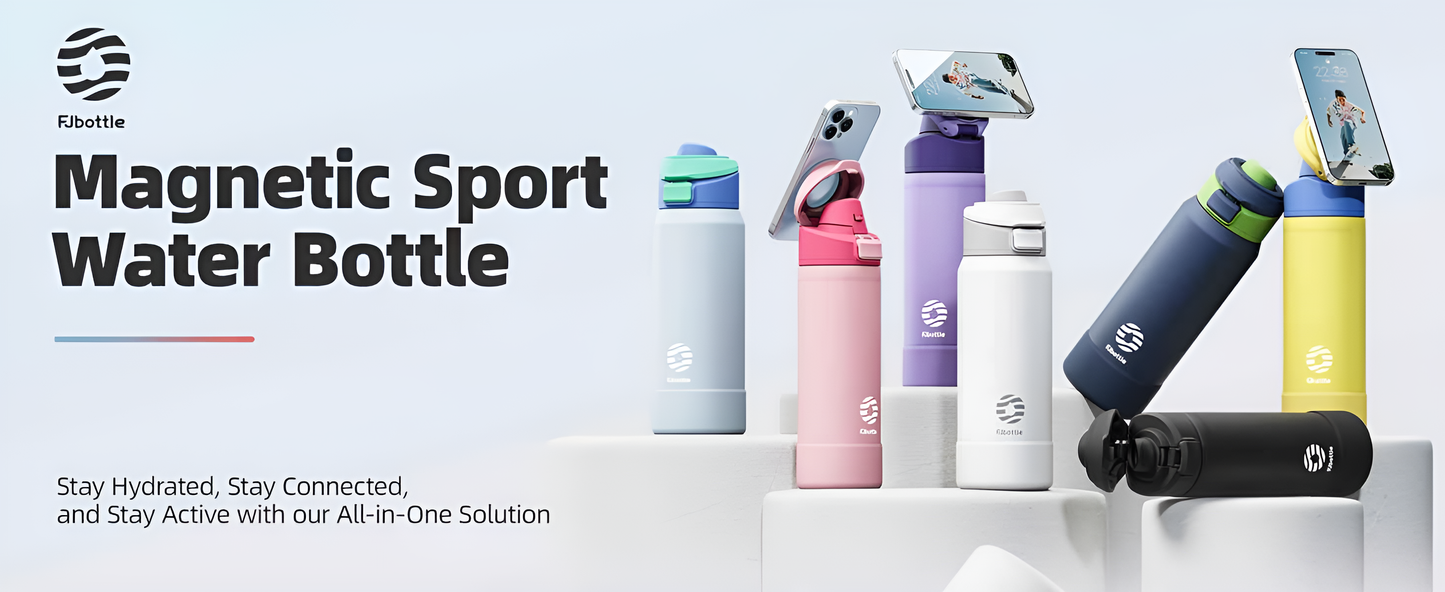FEIJIAN Phone Holder Water Bottle
